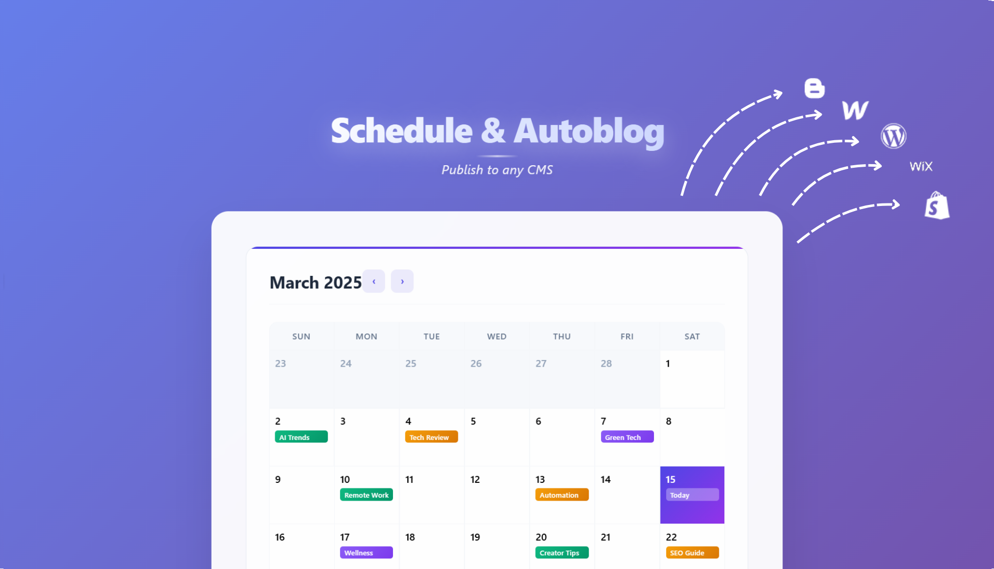 Autoblogging AI Writer Dashboard