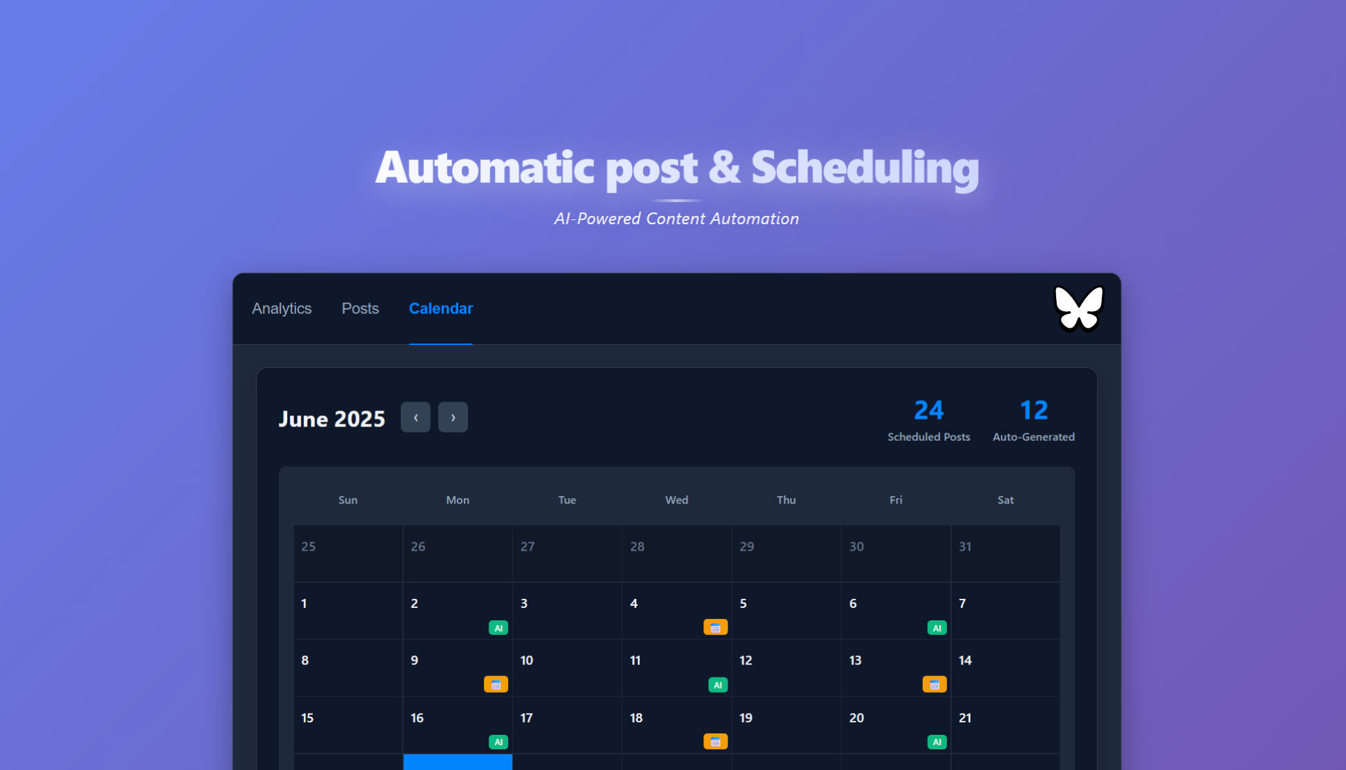 Smart Post Scheduling