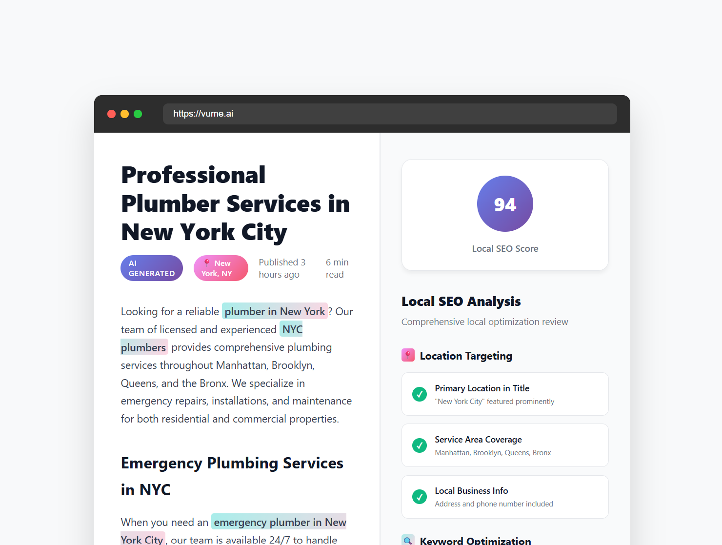 Local SEO