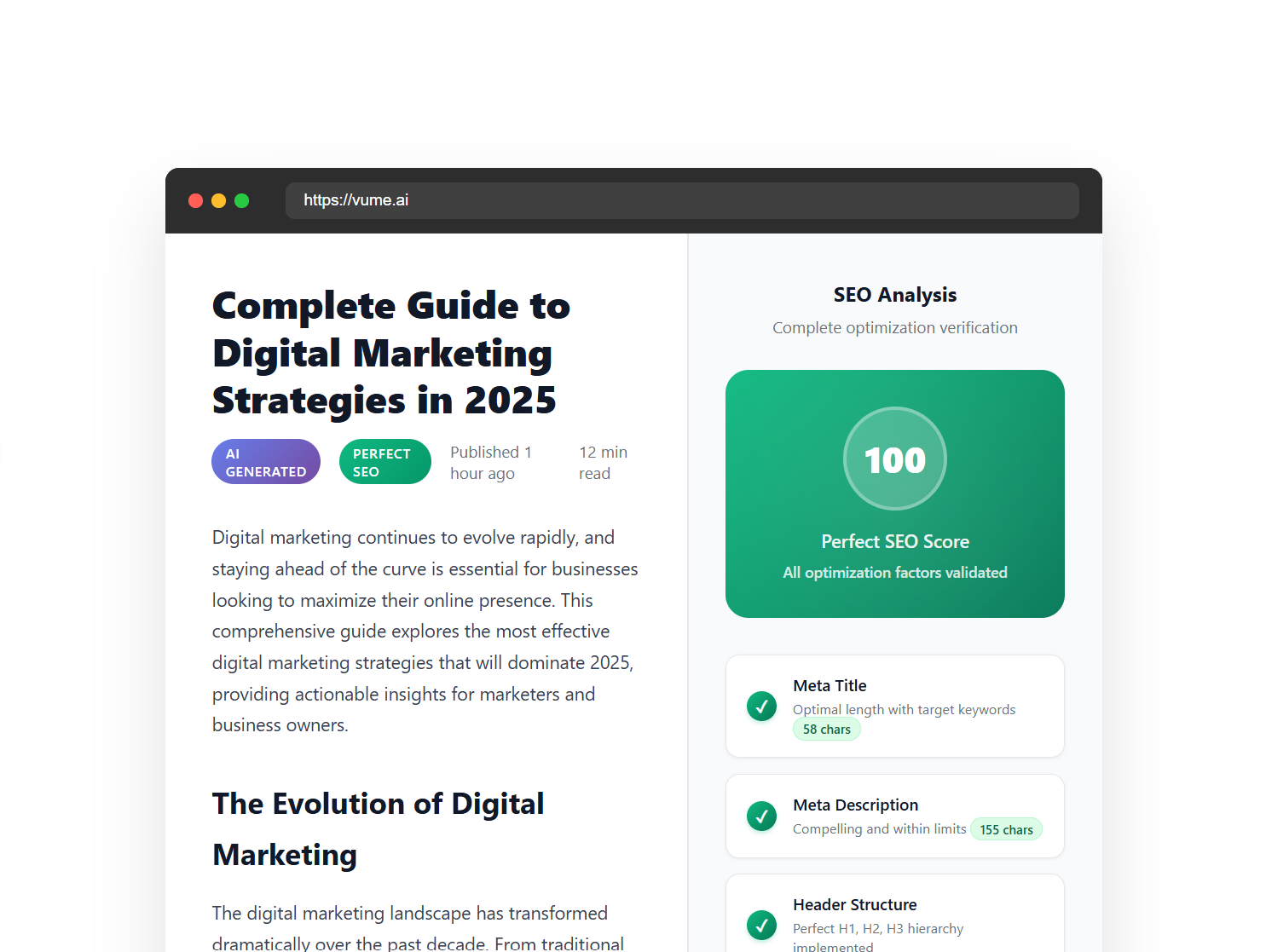 AI SEO Agent