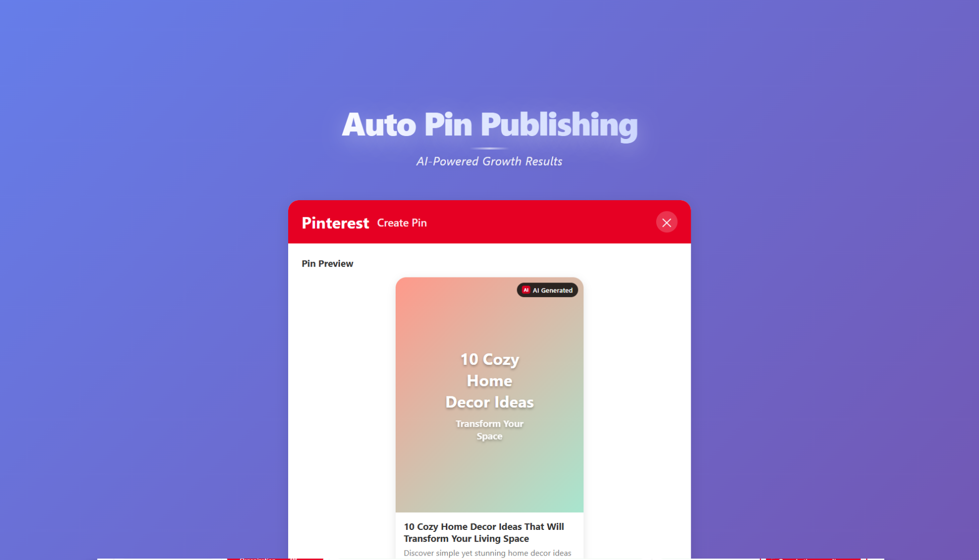 AI Pin Creation