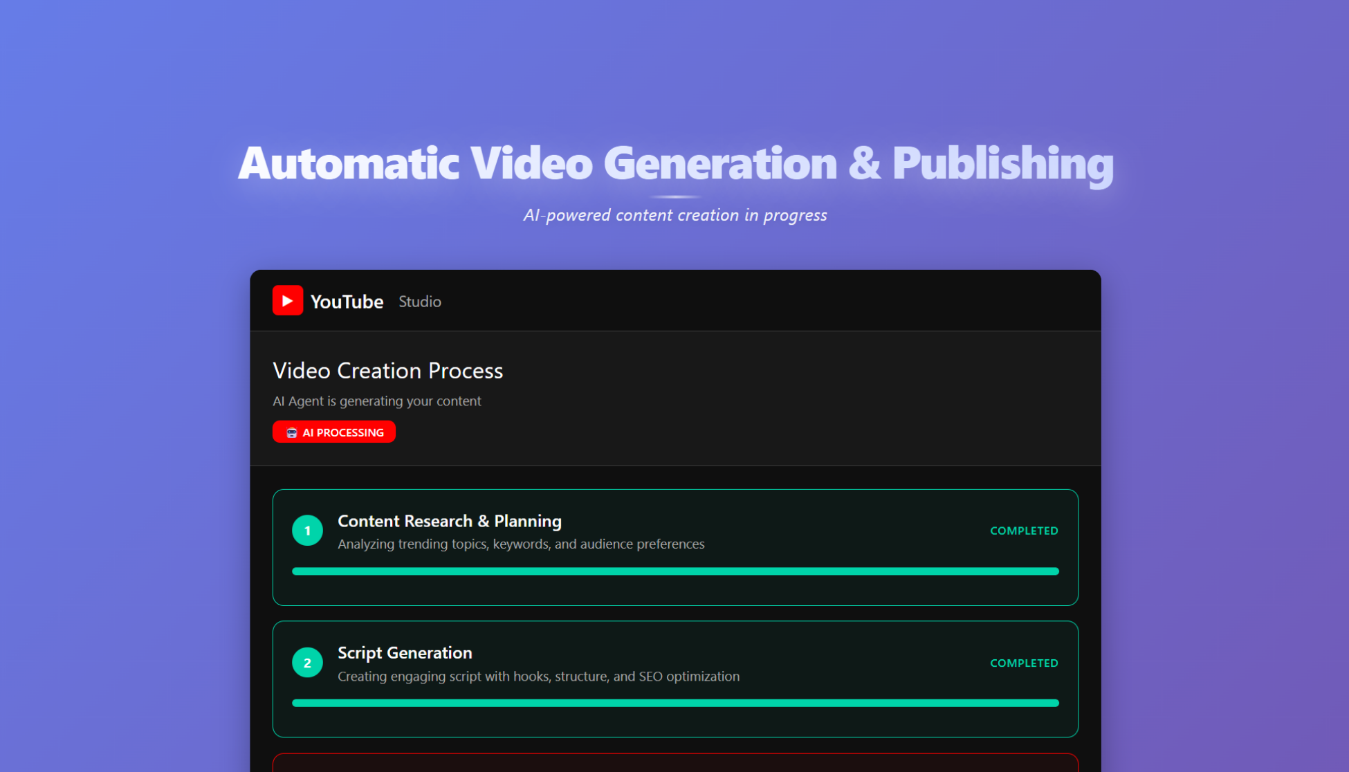 AI Video Creation